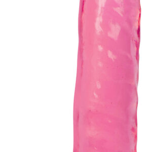 Curve Lollicock Slim Stick 8" Suction Cup Dildo with Balls