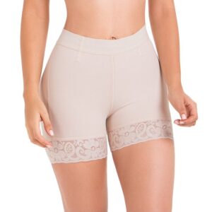 Fajas MariaE FU101 | High-Waisted Tummy Control Shorts for Women