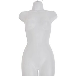 WOMEN'S HALF BODY LINGERIE FORM WHITE HF101FW