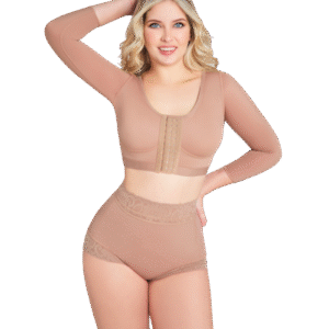 Jackie London Colombian Post Op Support Brassiere w/ Sleeves JL6060