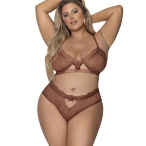 Magic Silk Bralette & Open Back G-Panty M273Q