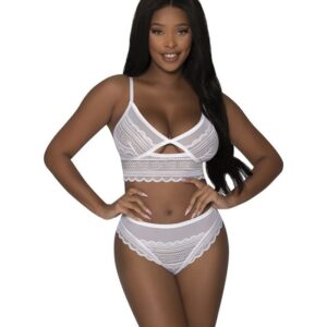 Magic Silk Bralette & Cheeky Hipster M289