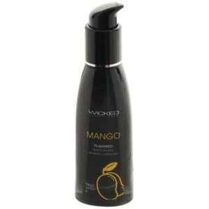 Wicked Sensual Care Flavored Water Based Lubricant 4oz/120ml in Mango WICKED-904543