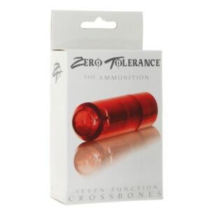 Zero Tolerance The Ammunition Bullet Vibe in Red ZZEVO-003191