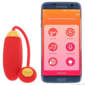 Svakom Ella Neo App Control Bullet Vibe in Red SVAK-166963
