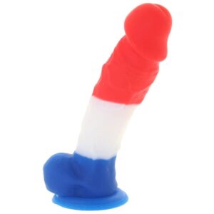 NS Novelties Colours Pleasures 5 Inch Tricolor Dildo NSN-0408-11