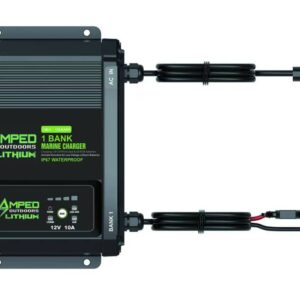 Amped Outdoors 1 Bank 10A 12V On-Board Battery Charger