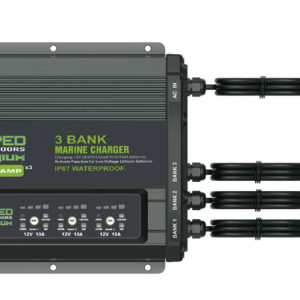 Amped Outdoors 3 Bank 12V On-Board Battery Charger