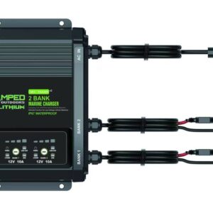Amped Outdoors 2 Bank 12V On-Board Battery Charger