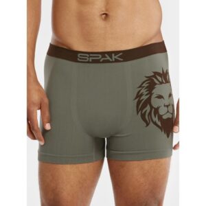Spak Men’s Seamless Boxer Briefs MSP017