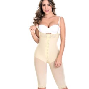 Fajas MYD F 0076 Colombian Strapless Butt Lifting Tummy Control Shapewear / Powernet