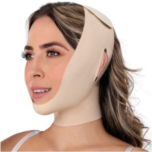 Fajas MYD 0810 Post Surgical Chin Compression Strap for Women