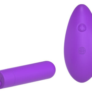 Fantasy for Her Rechargeable Remote Control Bullet - Purple