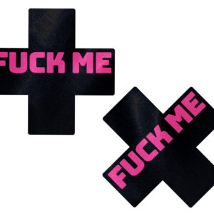 Pastease Premium Fuck Me Plus - Black/Pink O/S