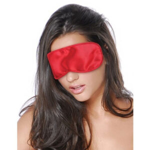 Red Satin Love Mask