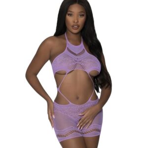 Magic Silk Seamless Crotchless Romper S161