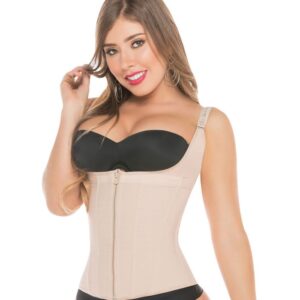 Fajas Salome 0313 | Waist Trainer Vest Tummy Control Compression Garment for Women | Colombian Body Shaper for Daily UseÃ‚Â