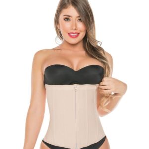 Fajas Salome 0315-1 | Waist Cincher Trainer for Women | Colombian Body Shaper for Daily Use | Powernet