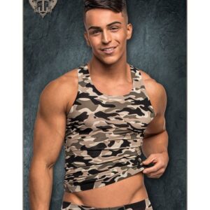 Male Power Commando Tank Top