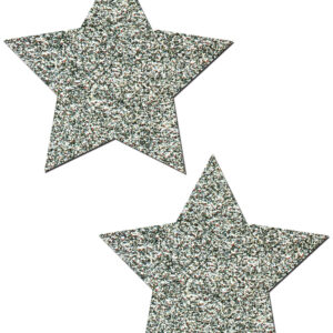 Pastease Premium Glitter Star - Silver O/S