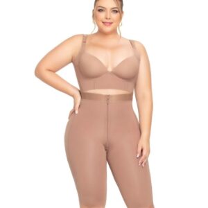 Up Lady 6260 Seamless Tummy Control Strapless Shapewear for Women Knee-length Faja Stage 1